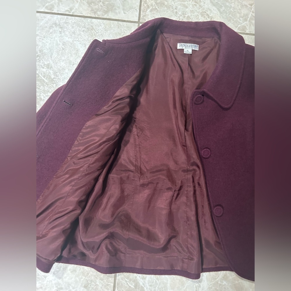 Pendleton Petite Cranberry Jacket - image 8